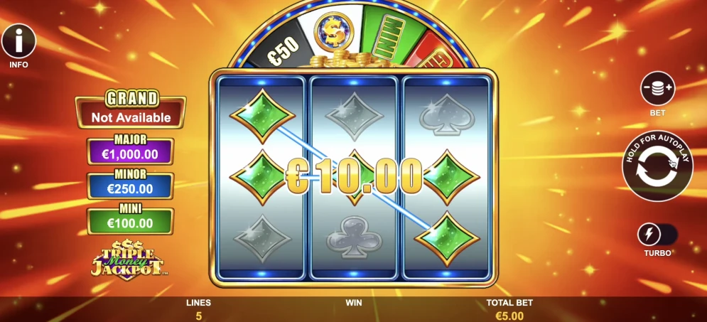 Triple Money Jackpot Slot