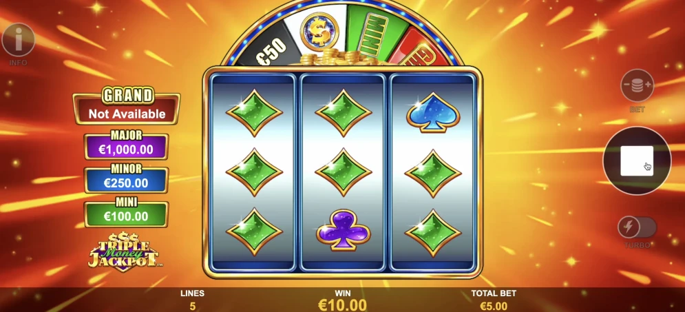 Triple Money Jackpot Slot