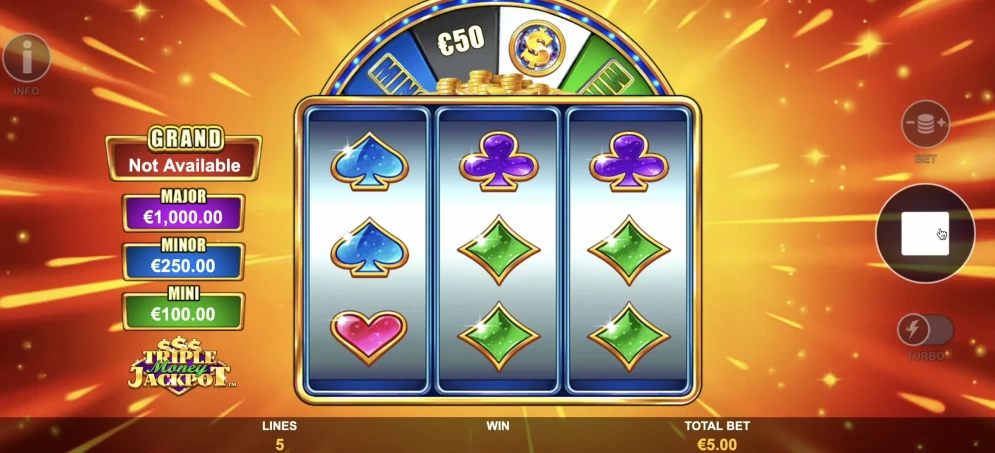 Triple Money Jackpot demo
